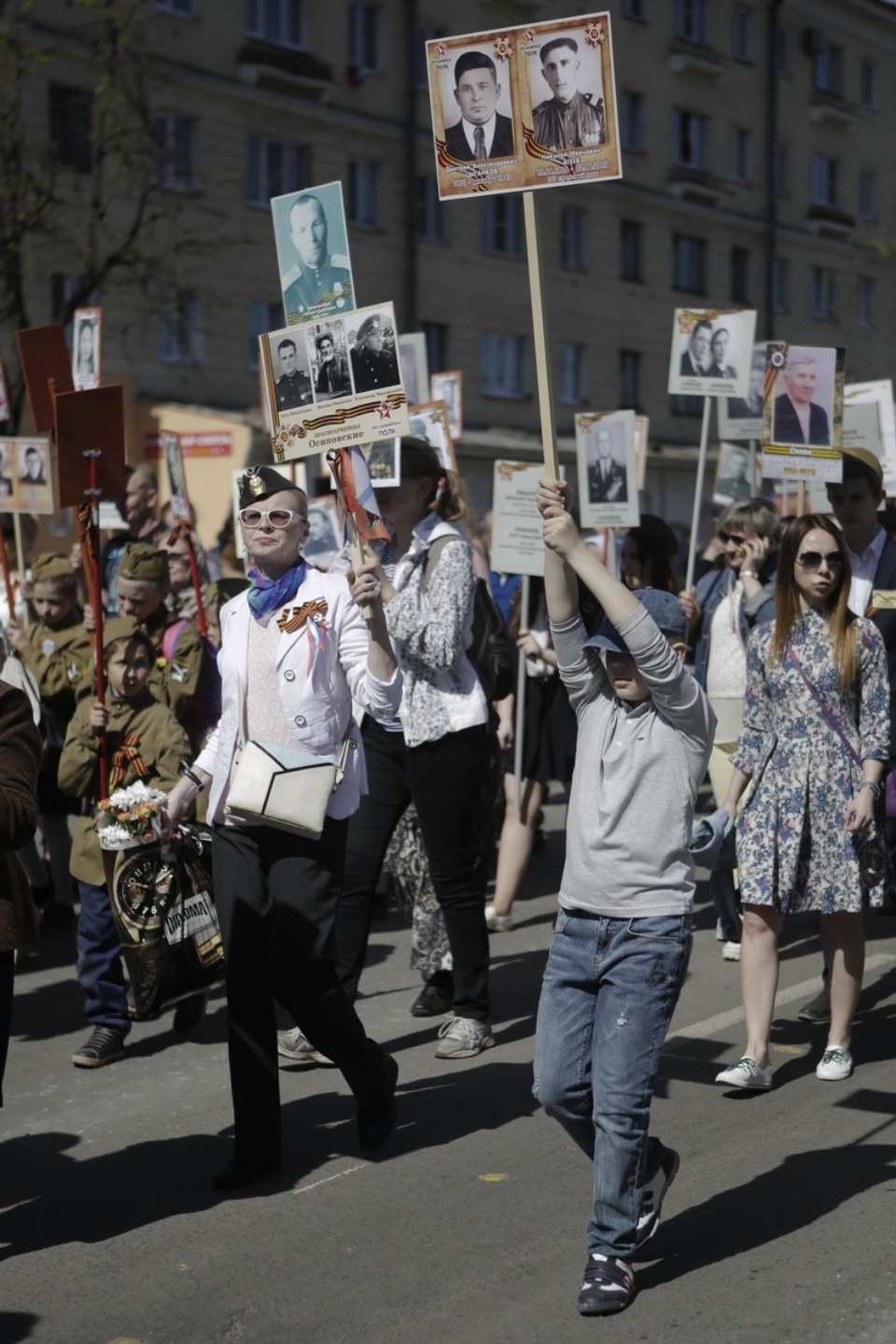 «Бессмертный полк» прошёл по Пскову