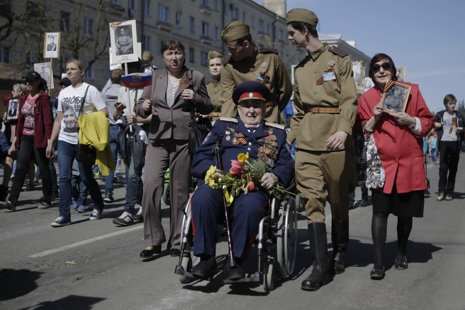 «Бессмертный полк» прошёл по Пскову