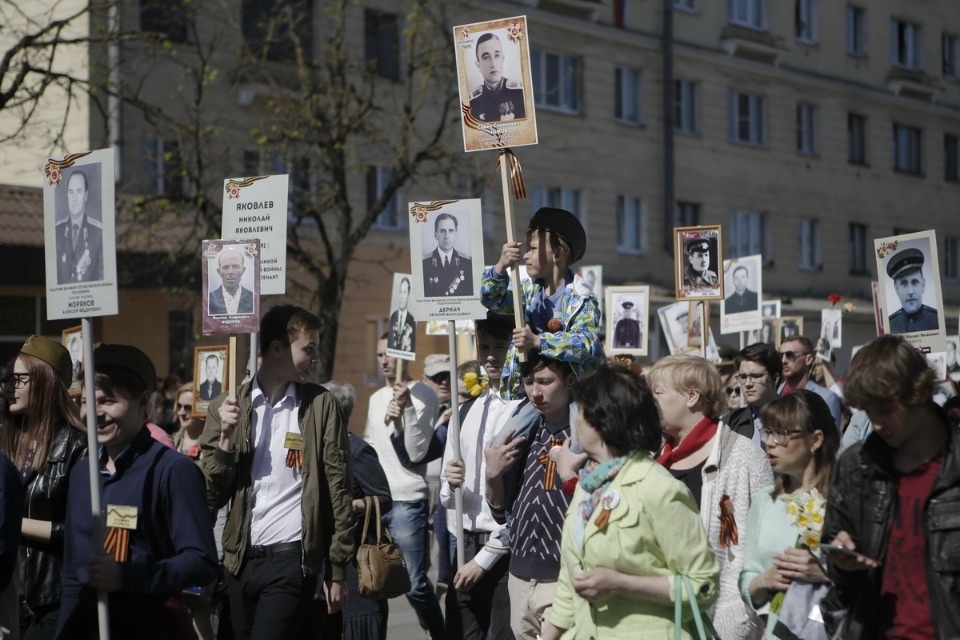 «Бессмертный полк» прошёл по Пскову