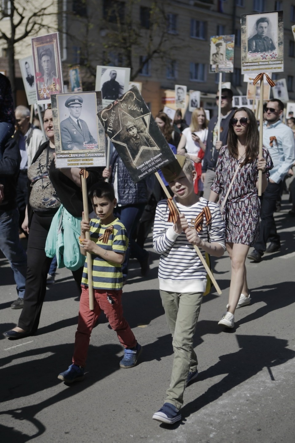 «Бессмертный полк» прошёл по Пскову