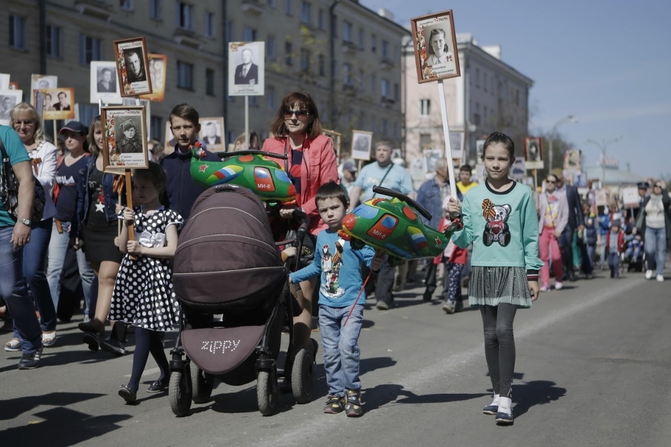 «Бессмертный полк» прошёл по Пскову
