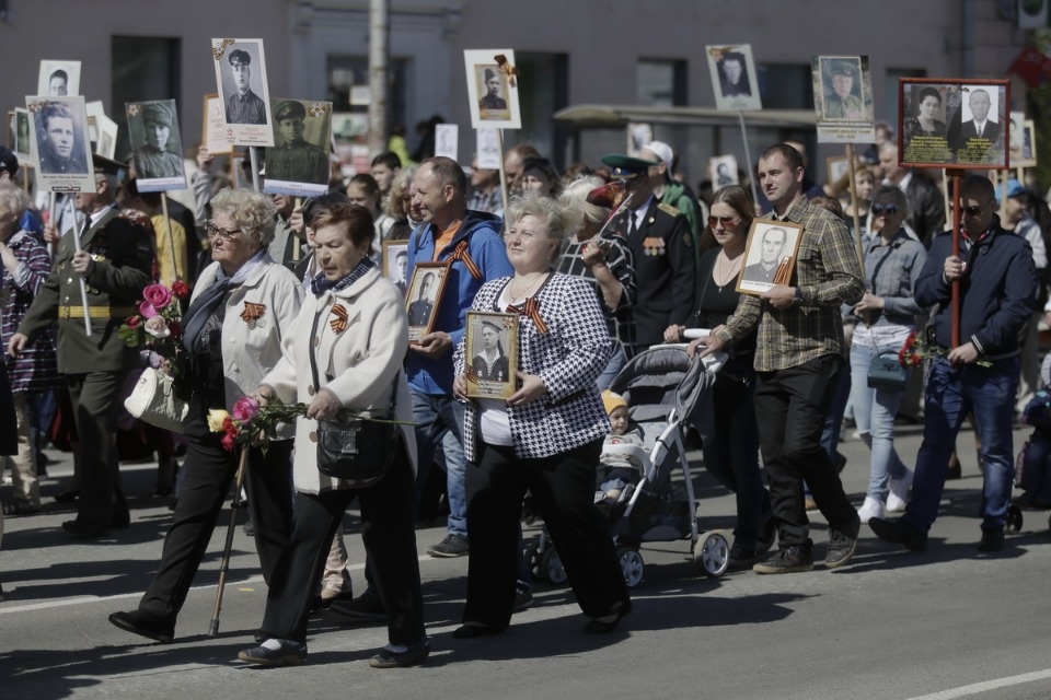 «Бессмертный полк» прошёл по Пскову