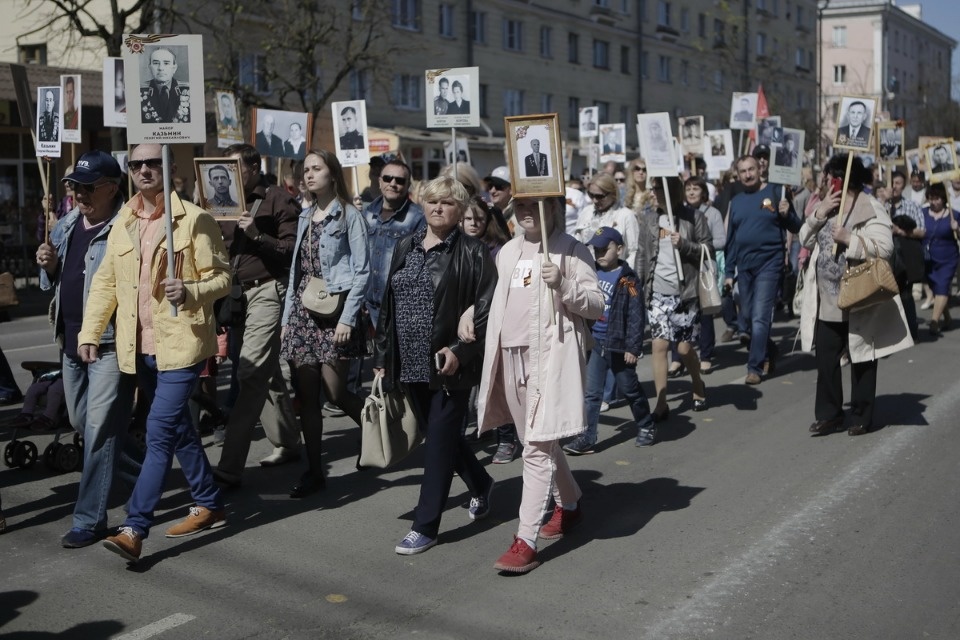 «Бессмертный полк» прошёл по Пскову