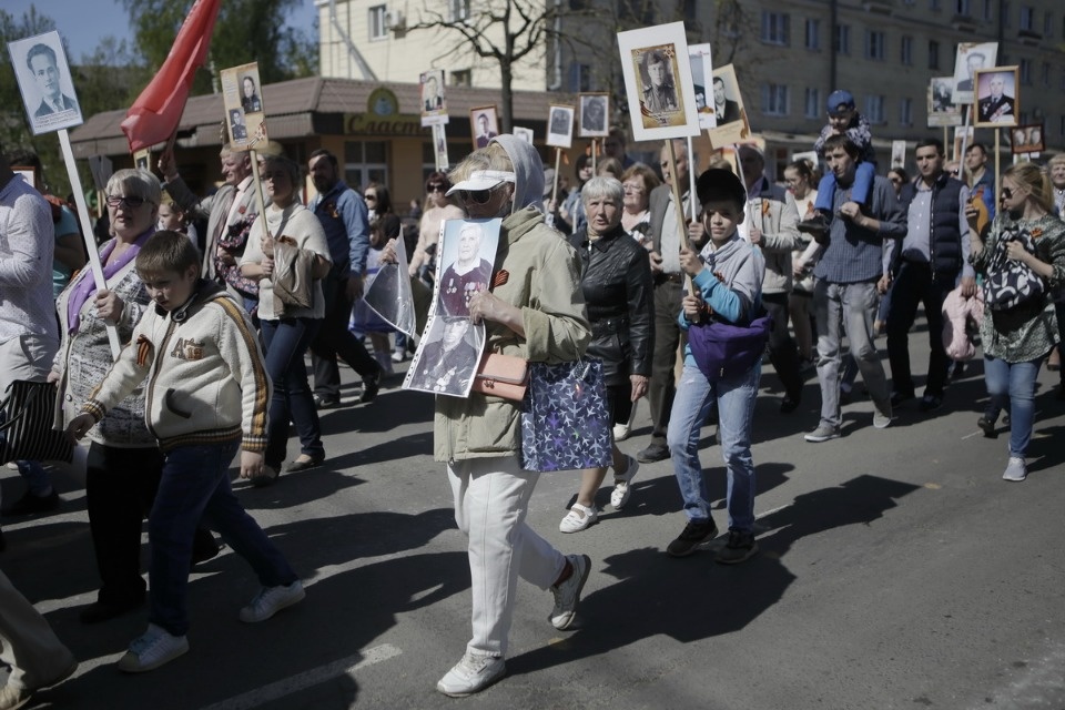 «Бессмертный полк» прошёл по Пскову