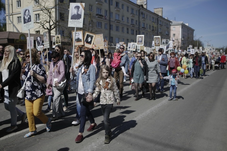 «Бессмертный полк» прошёл по Пскову