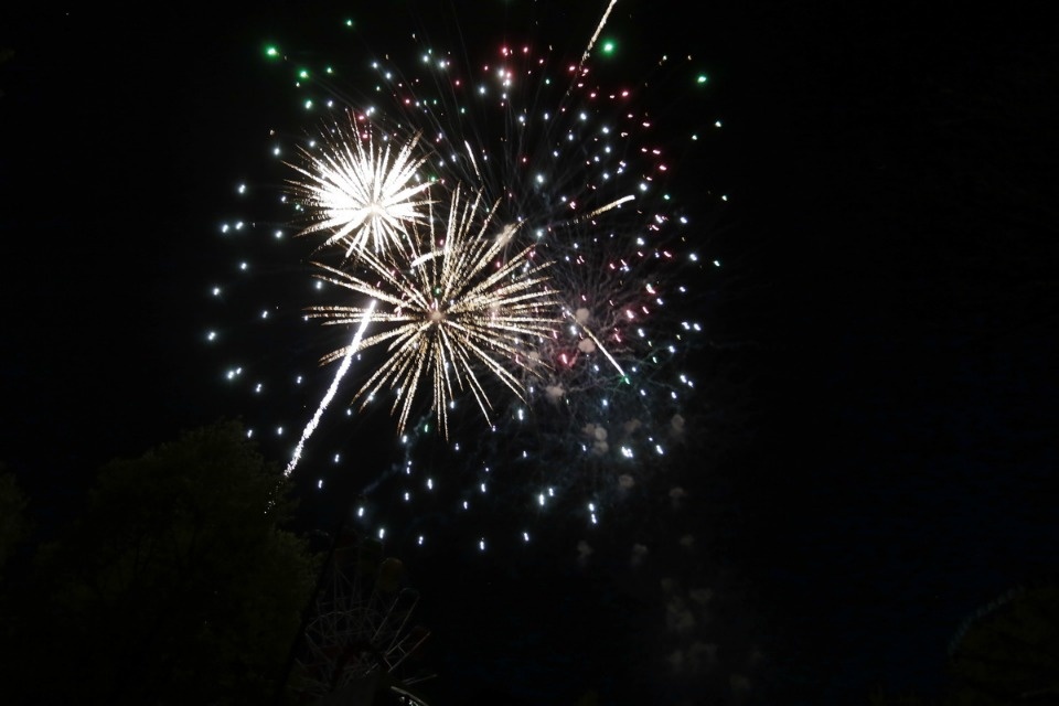 Праздничным салютом завершился в Пскове День Победы