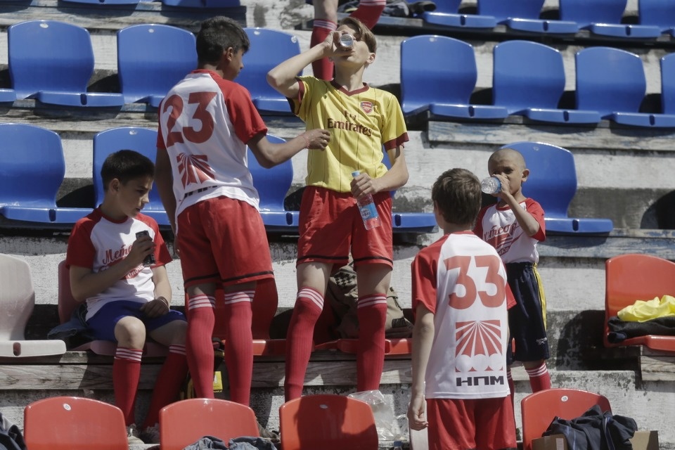 Финальные матчи футбольного турнира за кубок «Маленькие сердца»