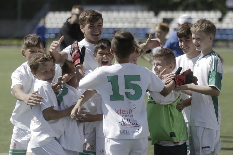 Финальные матчи футбольного турнира за кубок «Маленькие сердца»