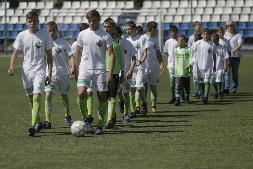 Финальные матчи футбольного турнира за кубок «Маленькие сердца»