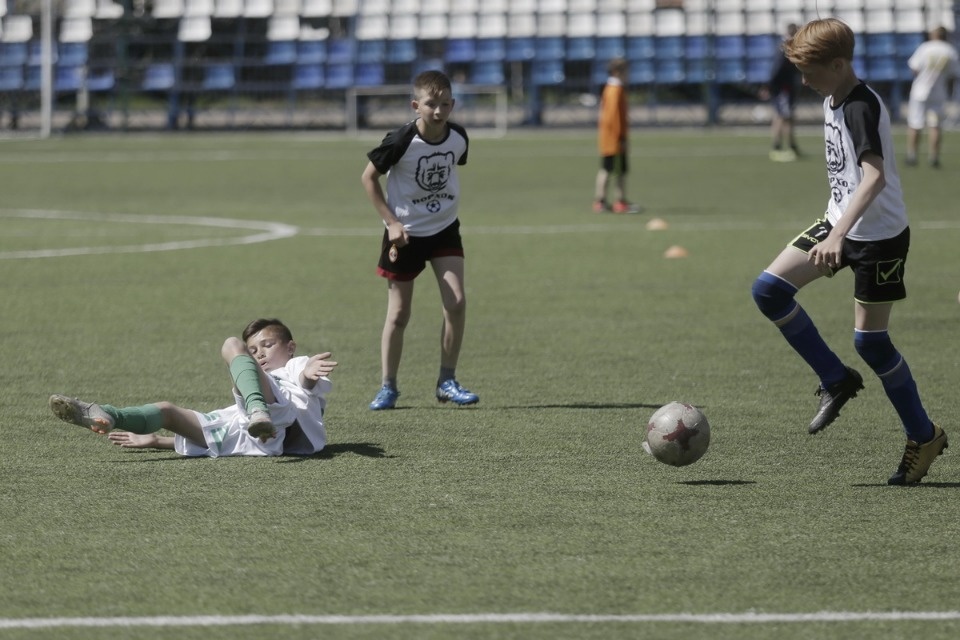 Финальные матчи футбольного турнира за кубок «Маленькие сердца»