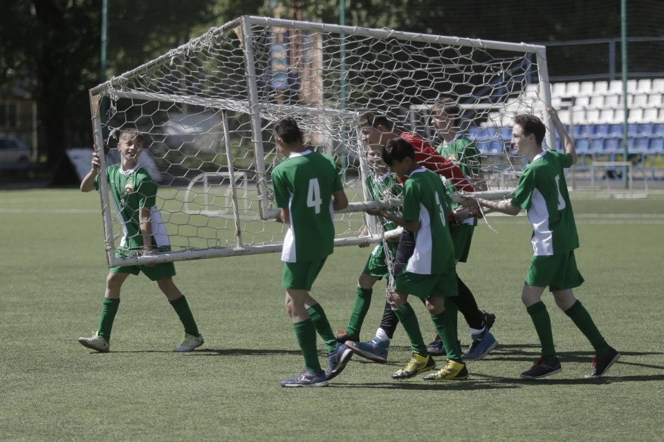 Финальные матчи футбольного турнира за кубок «Маленькие сердца»
