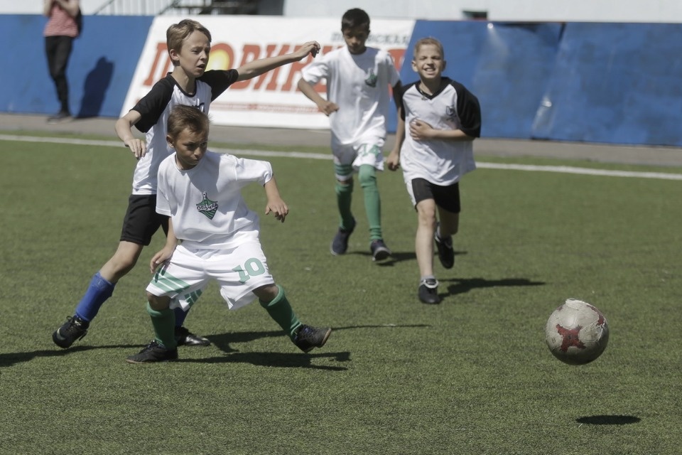 Финальные матчи футбольного турнира за кубок «Маленькие сердца»