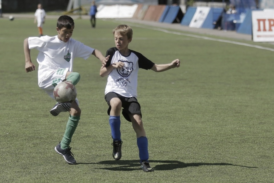 Финальные матчи футбольного турнира за кубок «Маленькие сердца»