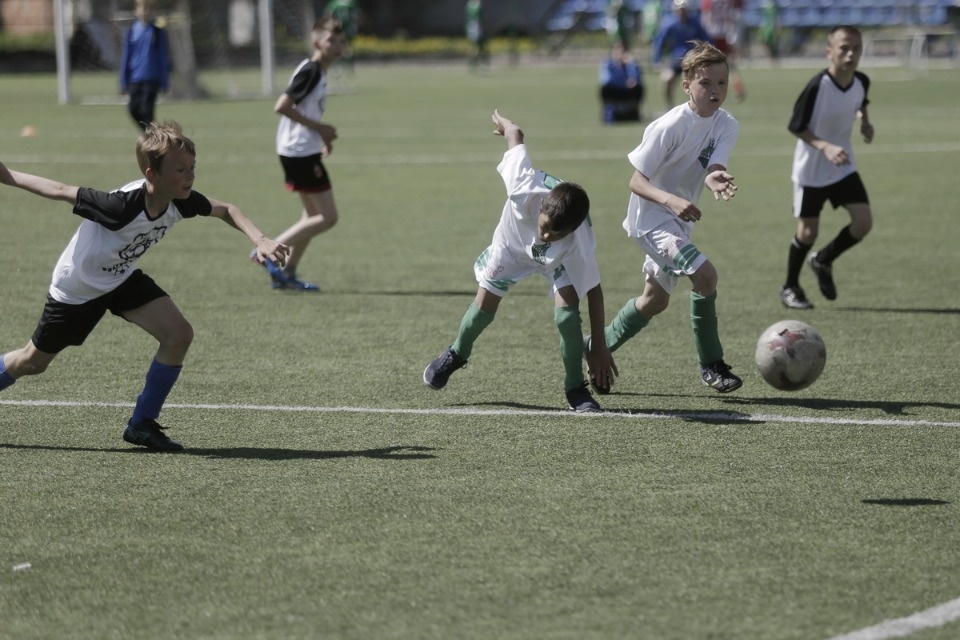 Финальные матчи футбольного турнира за кубок «Маленькие сердца»