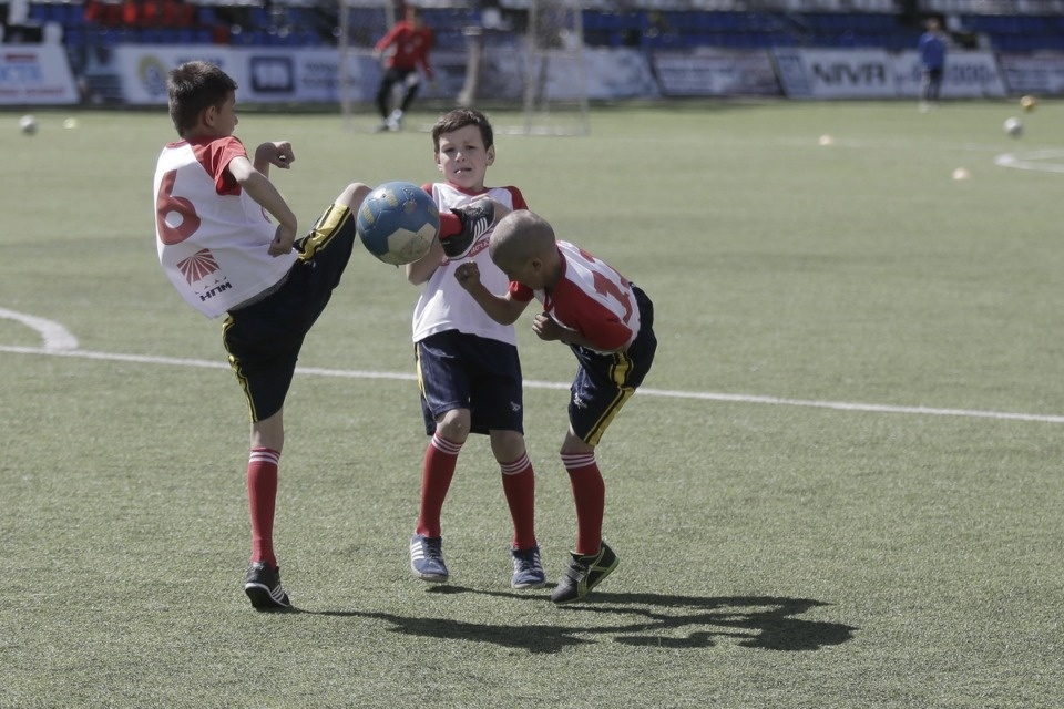 Финальные матчи футбольного турнира за кубок «Маленькие сердца»