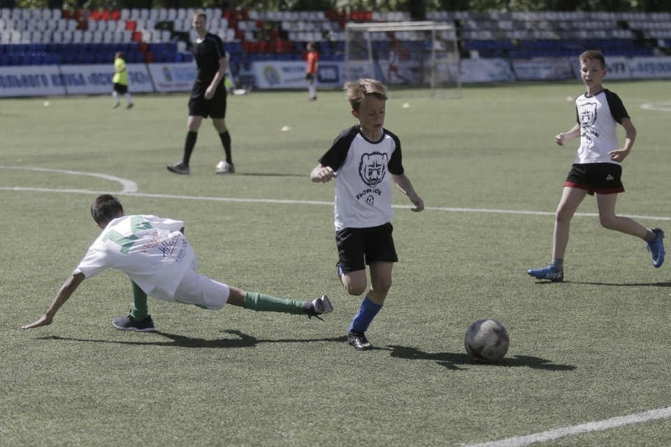 Финальные матчи футбольного турнира за кубок «Маленькие сердца»