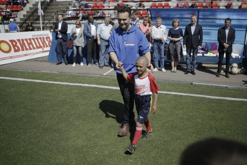 Финальные матчи футбольного турнира за кубок «Маленькие сердца»