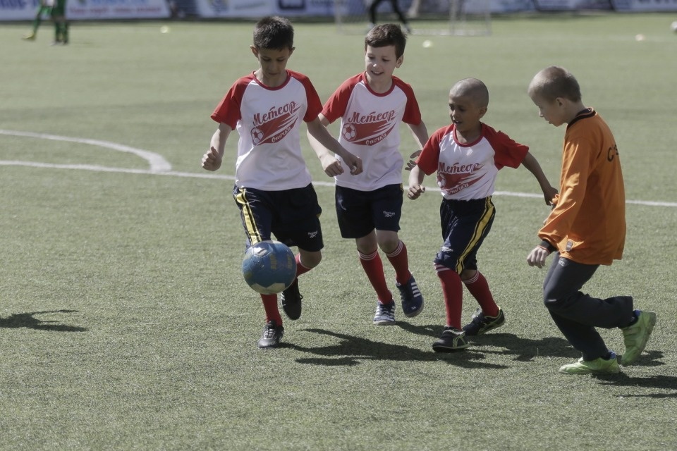 Финальные матчи футбольного турнира за кубок «Маленькие сердца»