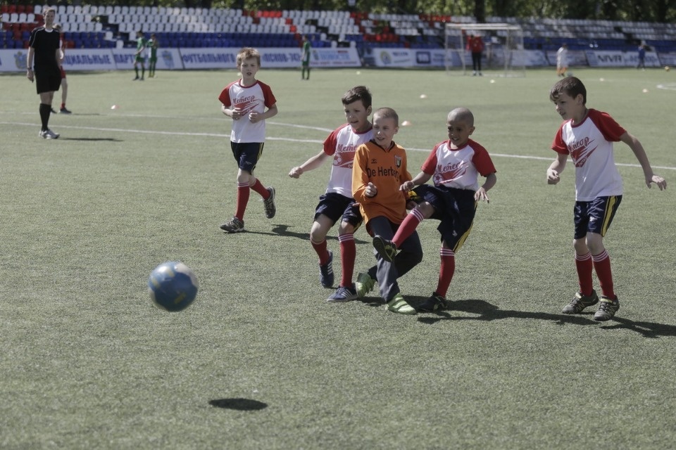 Финальные матчи футбольного турнира за кубок «Маленькие сердца»