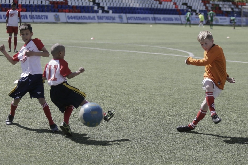 Финальные матчи футбольного турнира за кубок «Маленькие сердца»