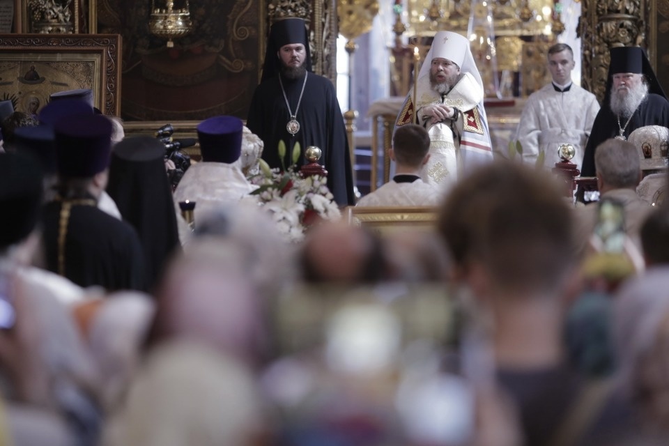 В Пскове встретили нового владыку митрополита Тихона