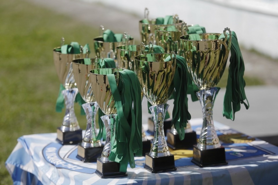 Награждение победителей Чемпионата по дворовому футболу на кубок губернатора