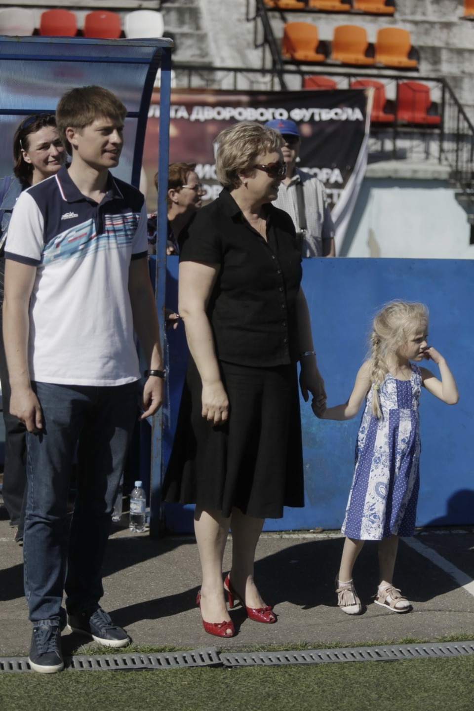 Награждение победителей Чемпионата по дворовому футболу на кубок губернатора