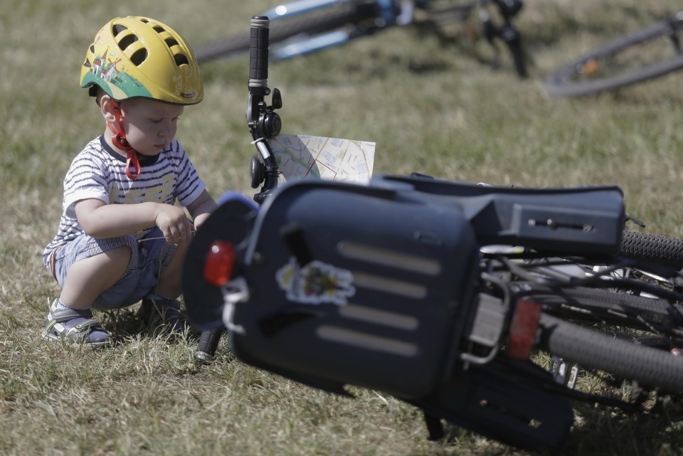 По улицам города проехал второй Псковский велопарад