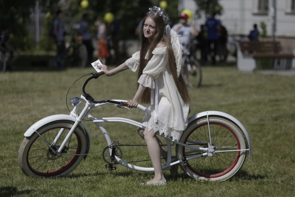 По улицам города проехал второй Псковский велопарад