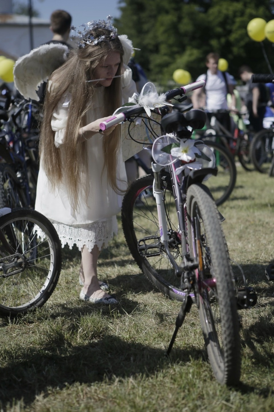 По улицам города проехал второй Псковский велопарад