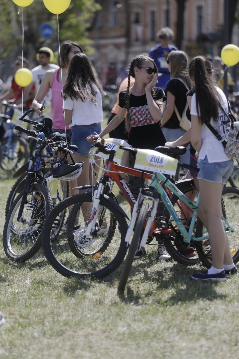 По улицам города проехал второй Псковский велопарад