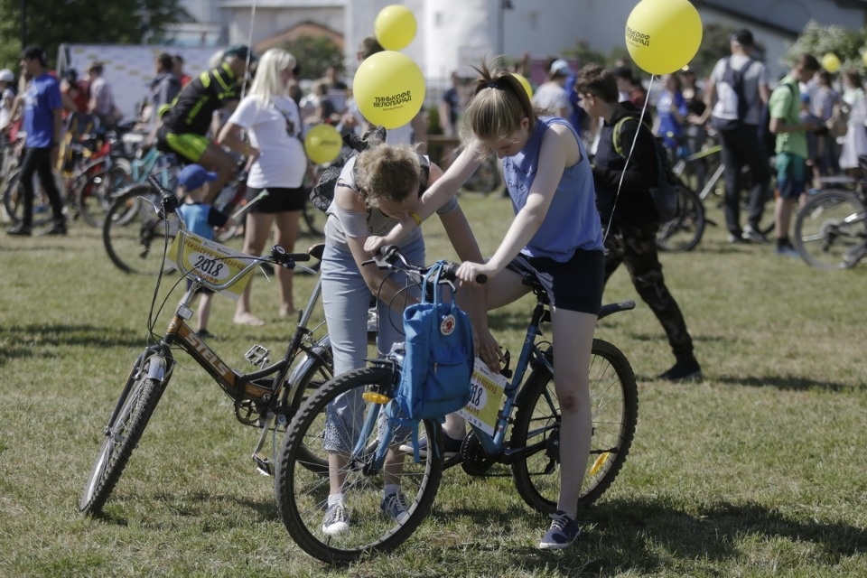 По улицам города проехал второй Псковский велопарад