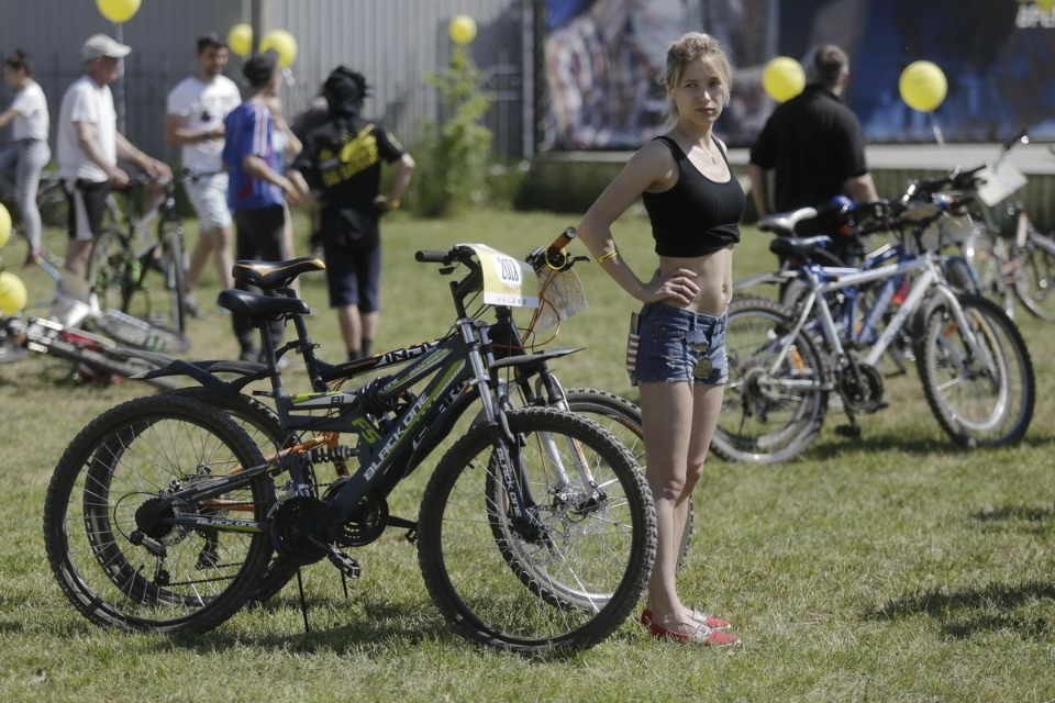 По улицам города проехал второй Псковский велопарад