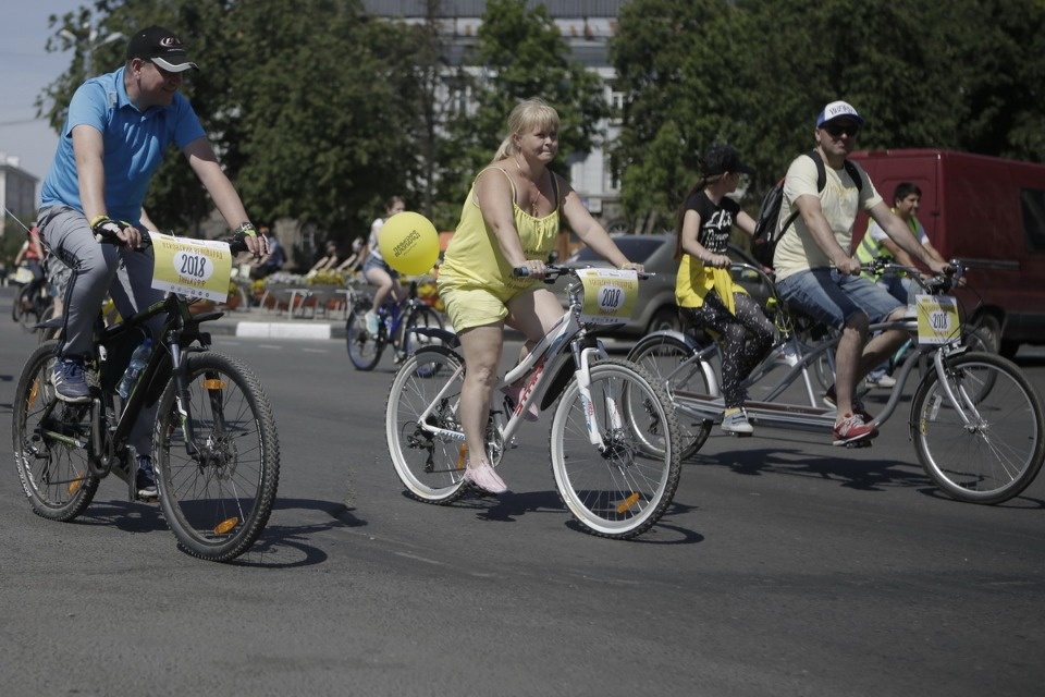По улицам города проехал второй Псковский велопарад