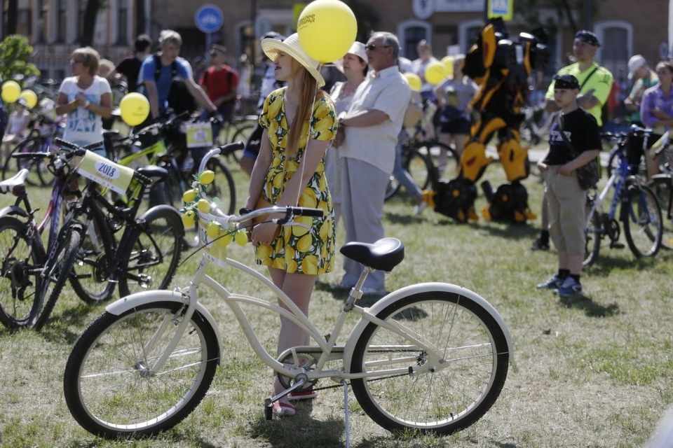 По улицам города проехал второй Псковский велопарад
