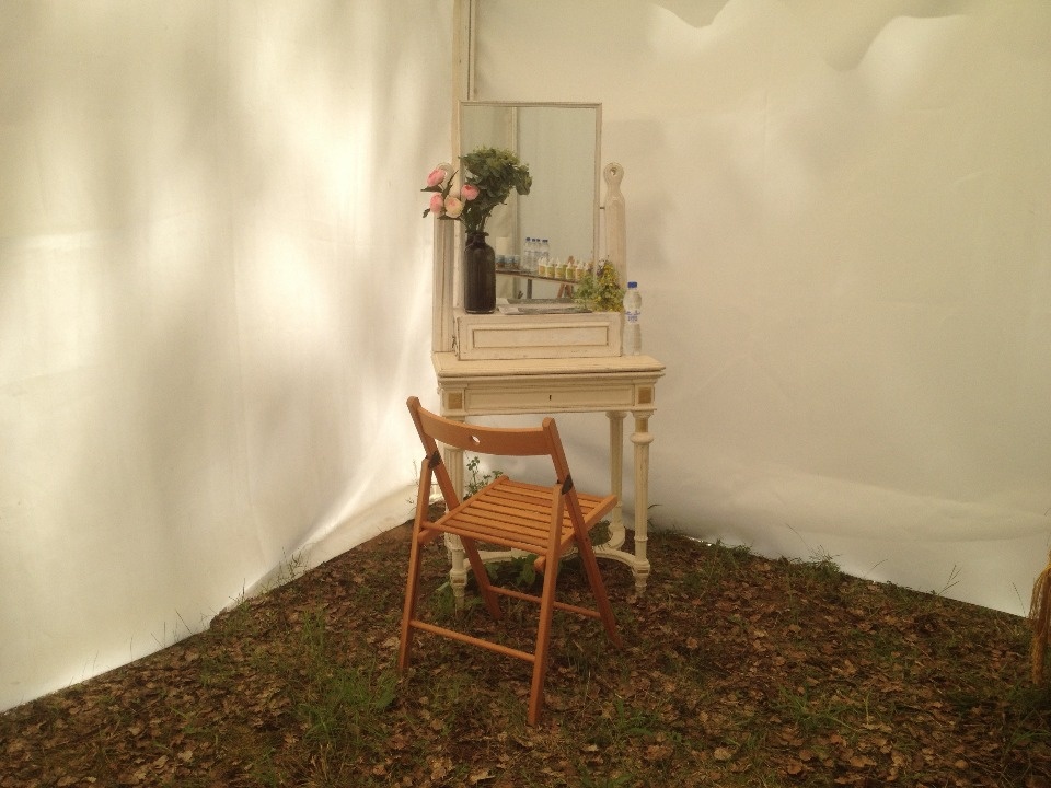 Специальный шатер для мам устроили на Пушкинском празднике поэзии в Михайловском