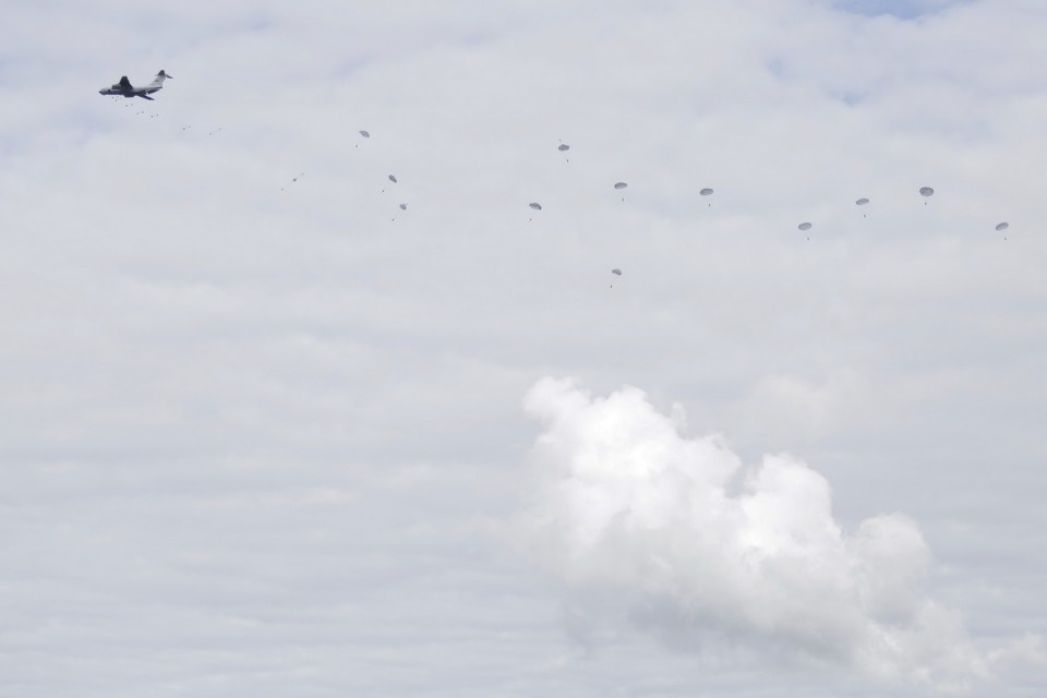 Тактические учения 76-й десантно-штурмовой дивизии. Тактические учения 76-й десантно-штурмовой дивизии.