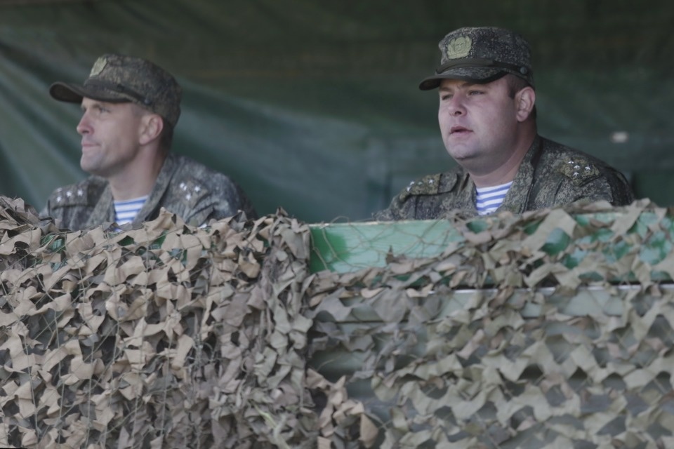 Тактические учения 76-й десантно-штурмовой дивизии. Тактические учения 76-й десантно-штурмовой дивизии.