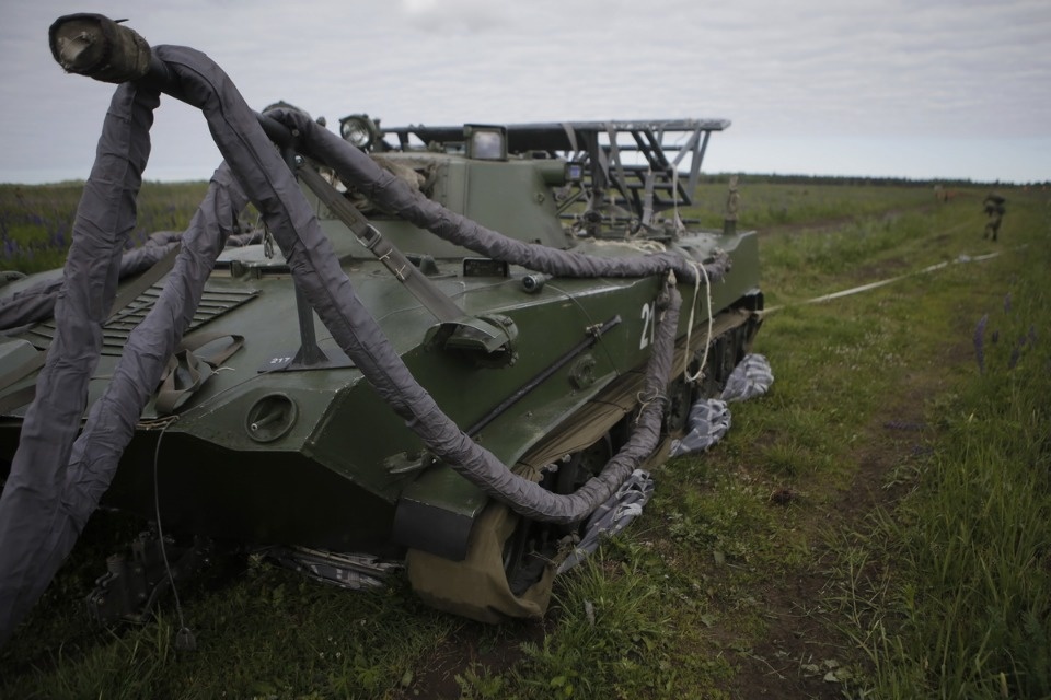 Тактические учения 76-й десантно-штурмовой дивизии. Тактические учения 76-й десантно-штурмовой дивизии.