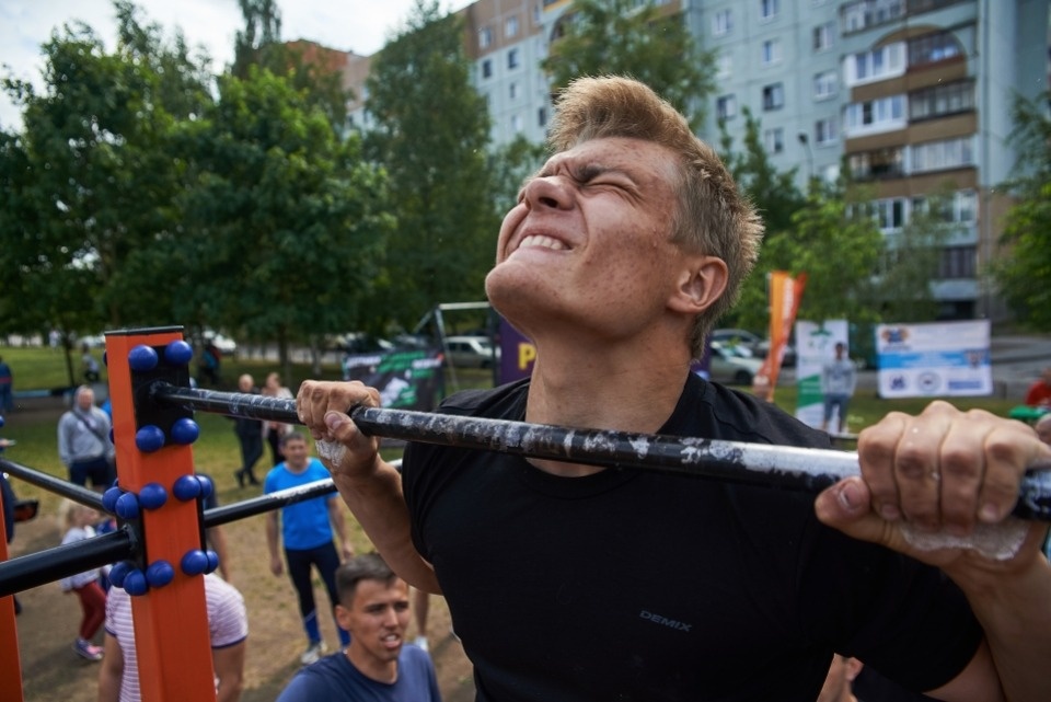 Воркаутеры устроили батл за Кубок губернатора Псковской области