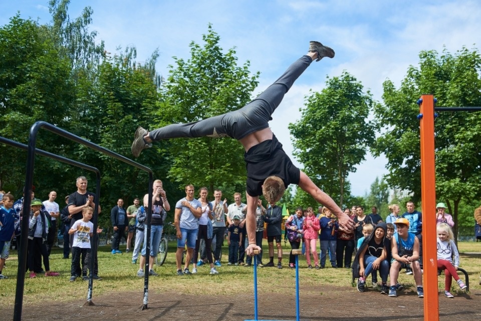 Воркаутеры устроили батл за Кубок губернатора Псковской области