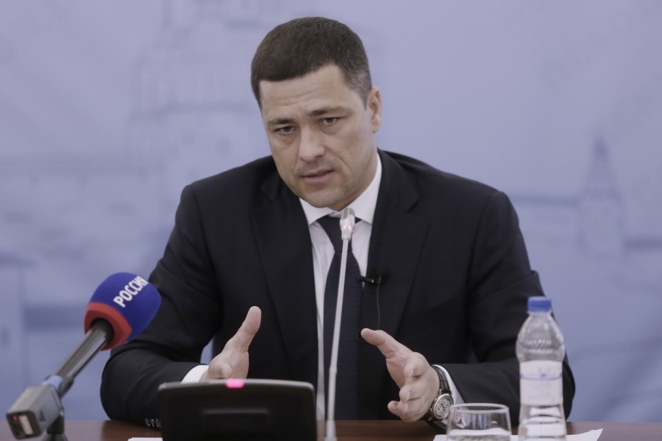Пресс-конференции врио губернатора Псковской области Михаила Ведерникова