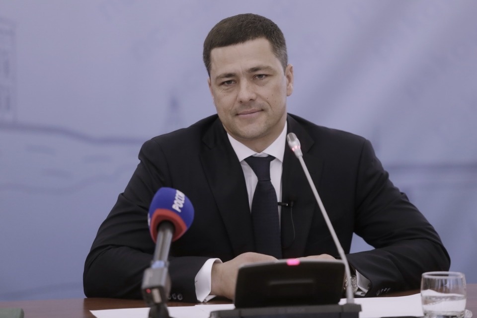 Пресс-конференции врио губернатора Псковской области Михаила Ведерникова
