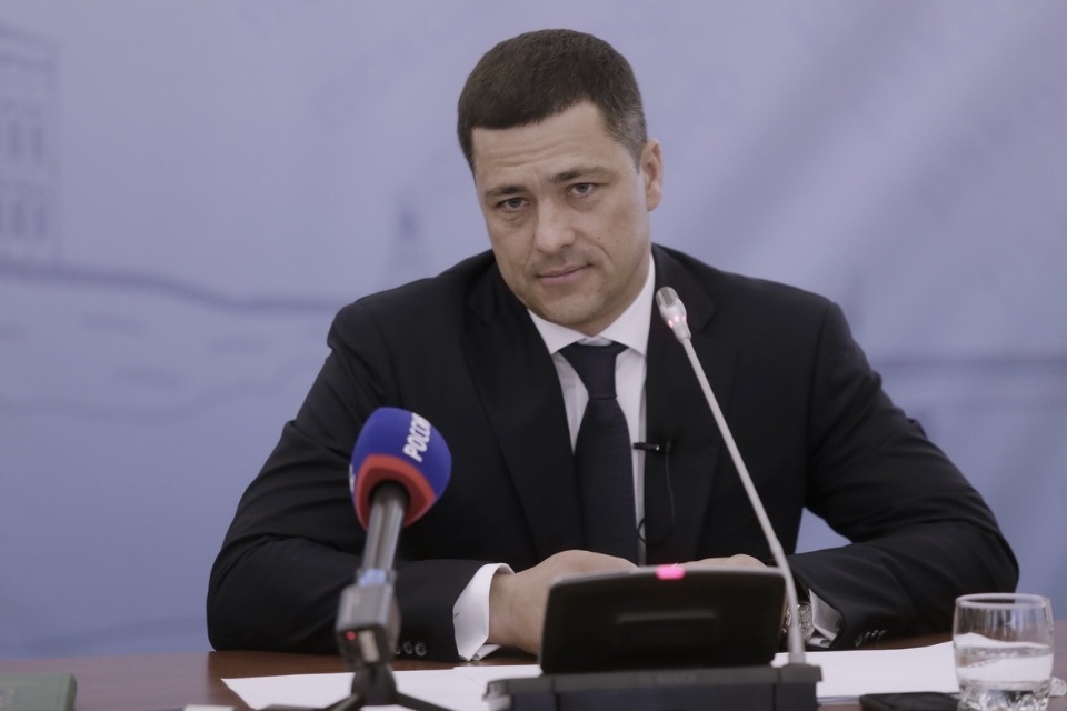 Пресс-конференции врио губернатора Псковской области Михаила Ведерникова