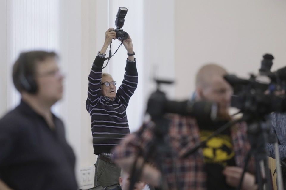 Пресс-конференции врио губернатора Псковской области Михаила Ведерникова