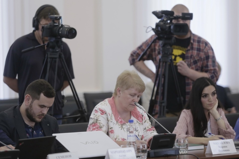 Пресс-конференции врио губернатора Псковской области Михаила Ведерникова