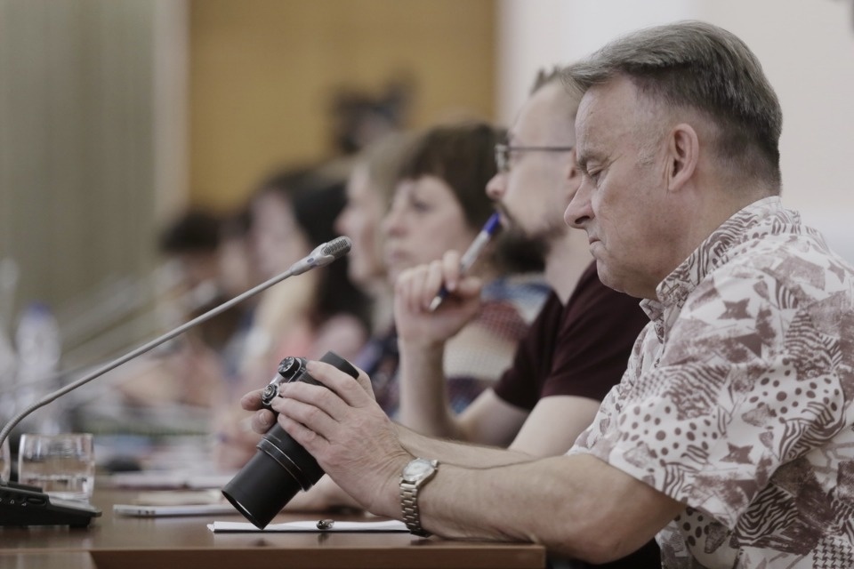 Пресс-конференции врио губернатора Псковской области Михаила Ведерникова