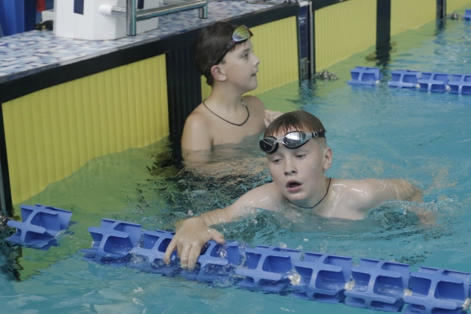 Соревнования по плаванию в бассейне «Барс» Соревнования по плаванию в бассейне «Барс»