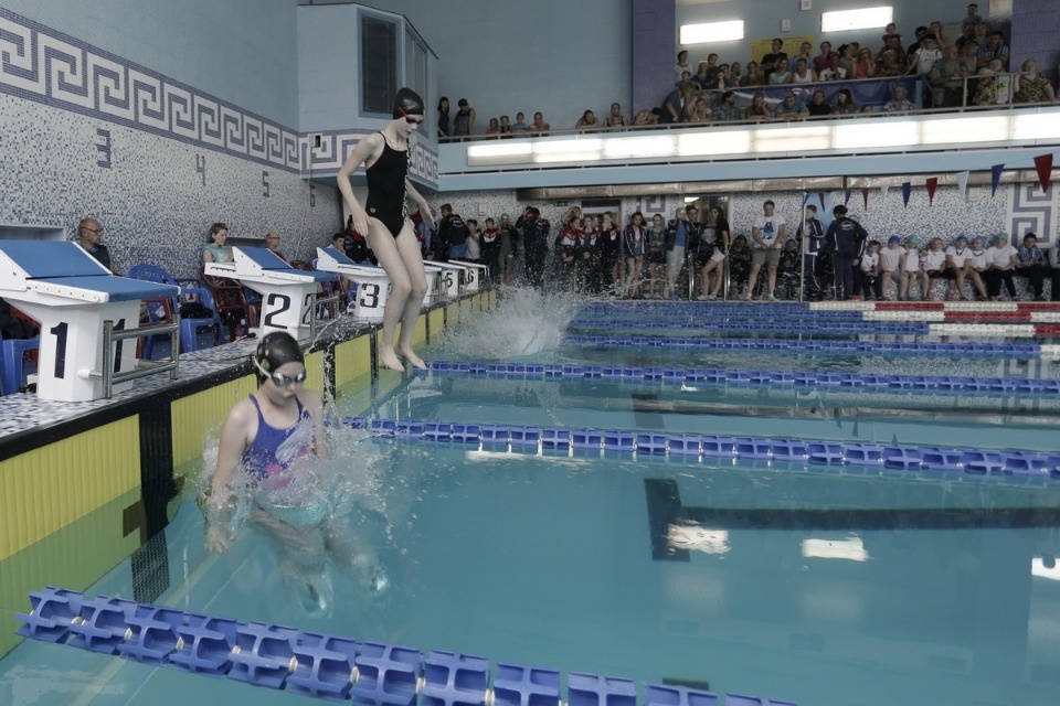 Соревнования по плаванию в бассейне «Барс» Соревнования по плаванию в бассейне «Барс»