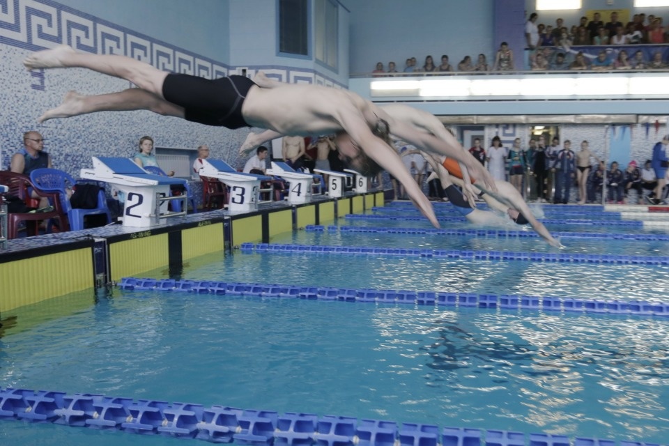 Соревнования по плаванию в бассейне «Барс» Соревнования по плаванию в бассейне «Барс»